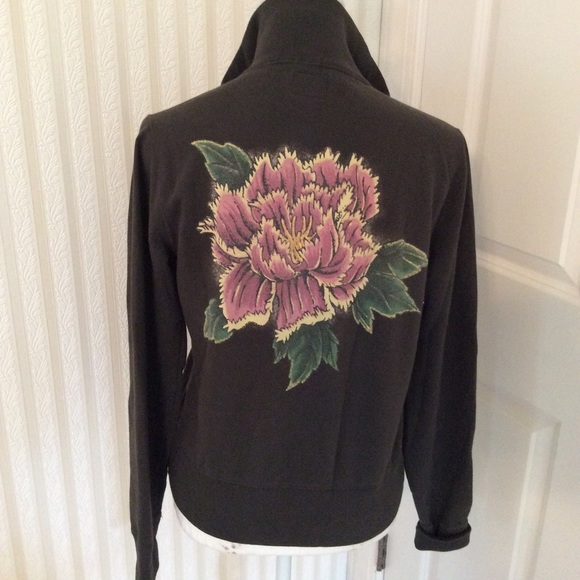 Lucky Brand Jackets & Blazers - Lucky Brand Jacket With Floral Graphic  Size S